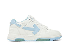 OFF-WHITE Out Of Office OOO 30 MM Low Tops White Blue