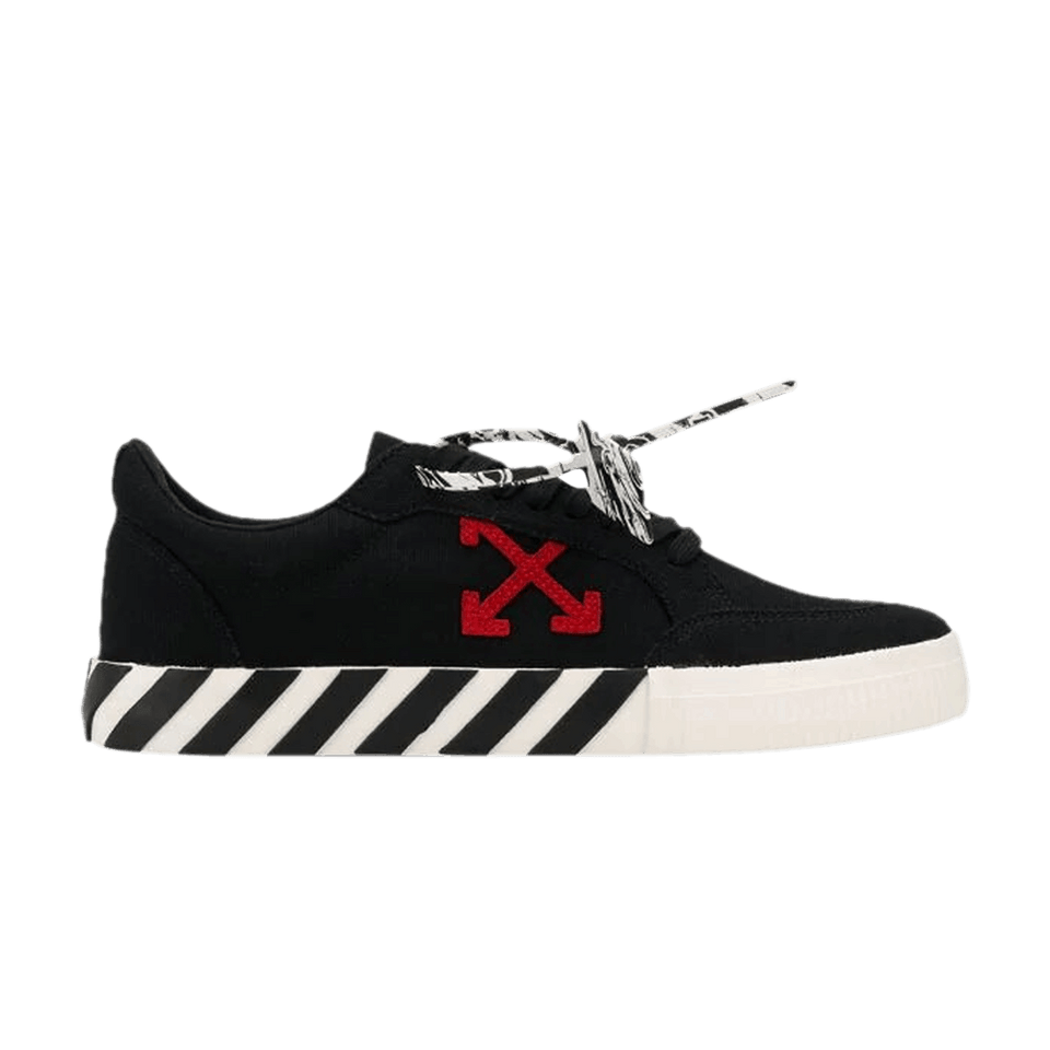 Off-White Vulc Low Black Red