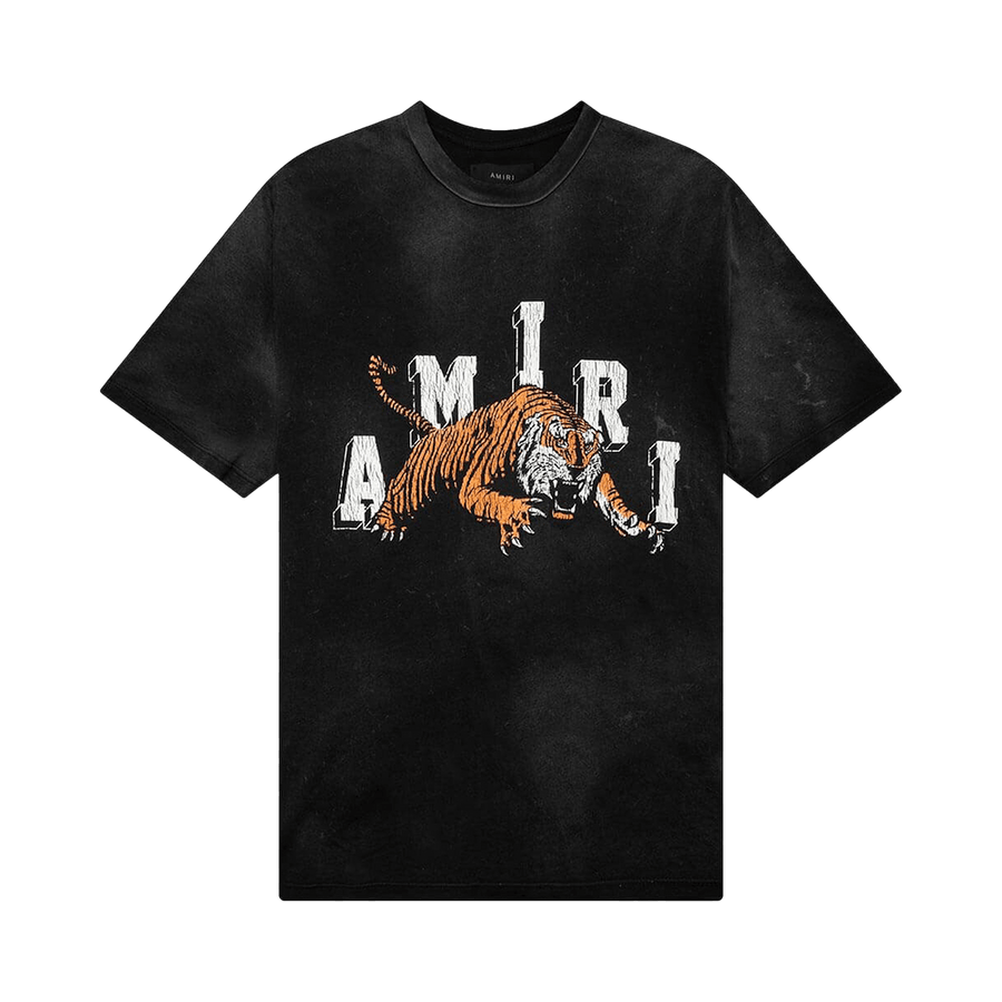 Amiri Vintage Tiger T-Shirt Black