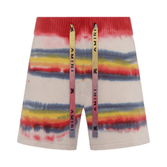 Amiri Rainbow Tie Dye Shorts Multicolor