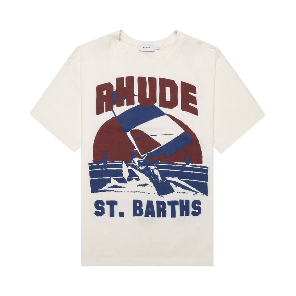 Rhude Windsurf T-Shirt Vintage White