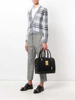 Mrs. Thom Lucido leather tote bag
