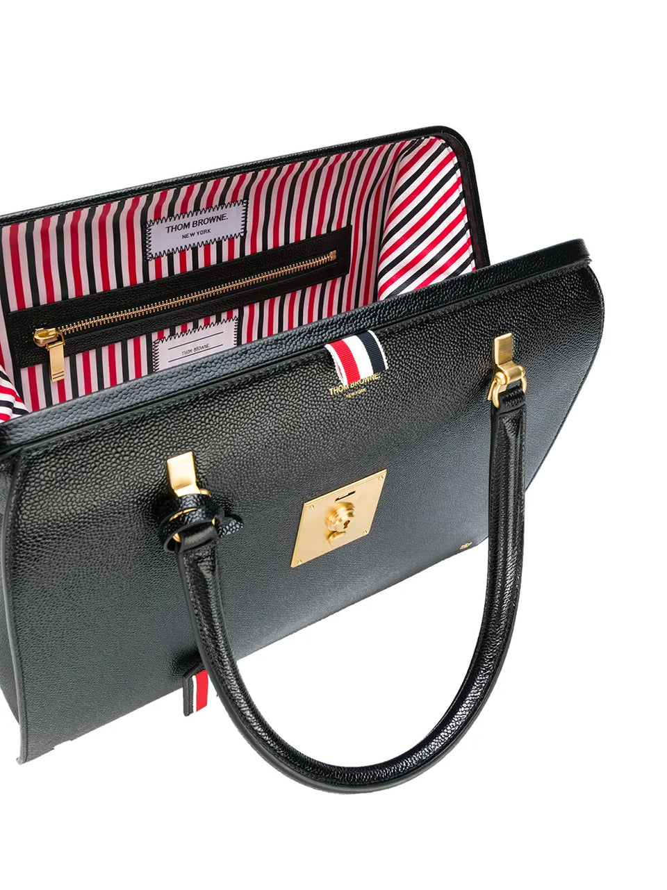 Mrs. Thom Lucido leather tote bag