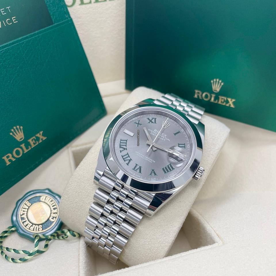 Rolex | Datejust | 1263000 | Steel | 41 mm | Steel | Grey | Automatic
