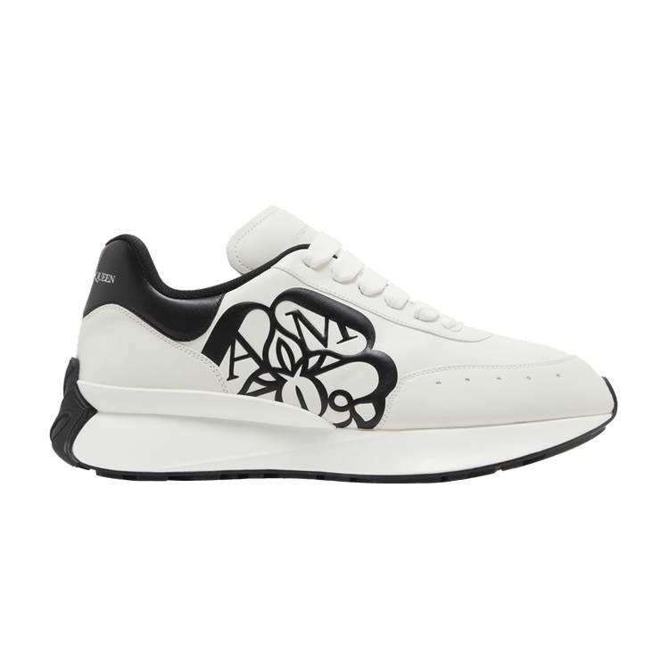 Alexander McQueen Sprint Runner White Black