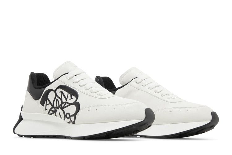 Alexander McQueen Sprint Runner White Black