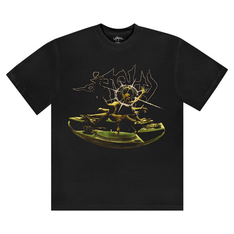 Cactus Jack by Travis Scott DJ T-Shirt Black