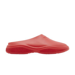 Prada Foam Rubber Mules Red