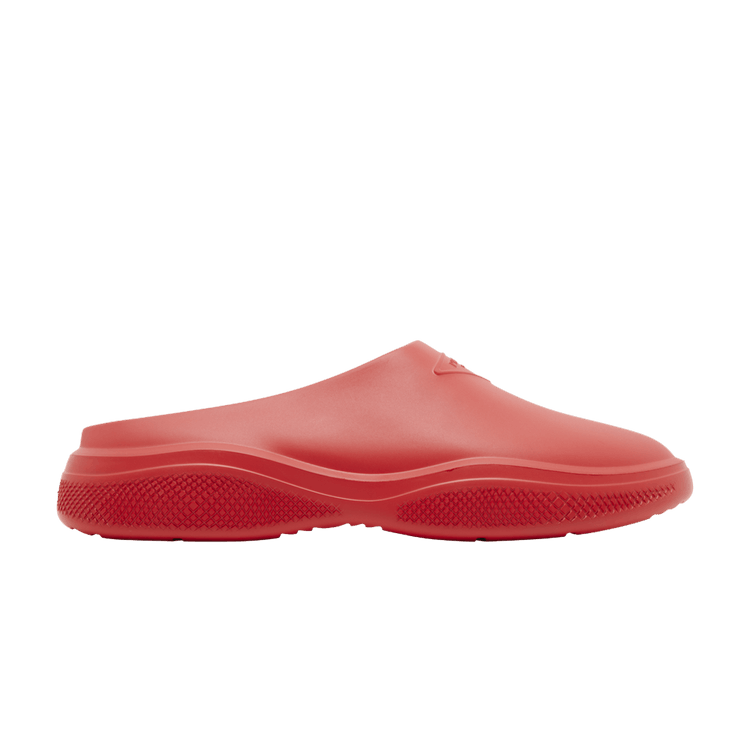 Prada Foam Rubber Mules Red