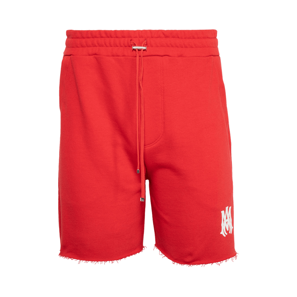 Amiri Logo Shorts Red