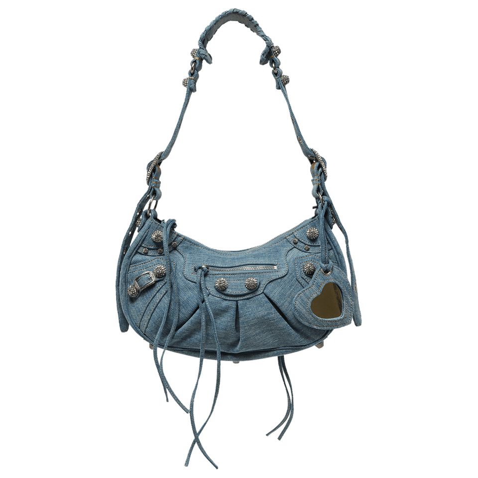 Balenciaga Le Cagole Small Shoulder Bag Blue