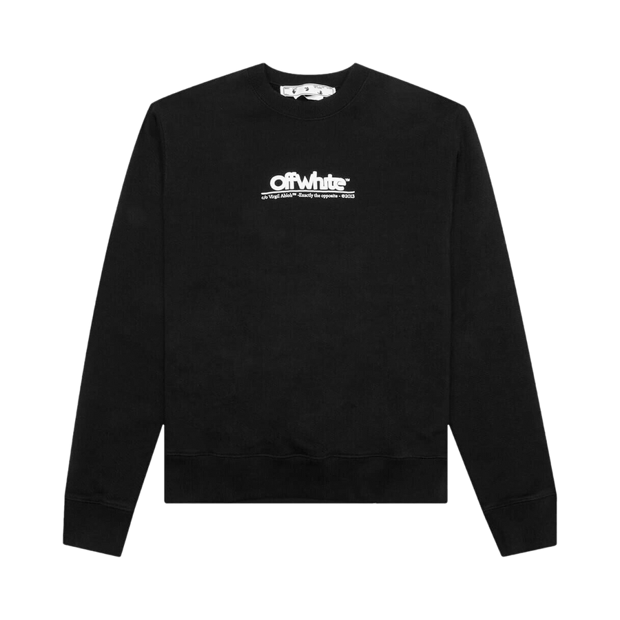 Off-White Chunky Logo Slim Crewneck Black/White