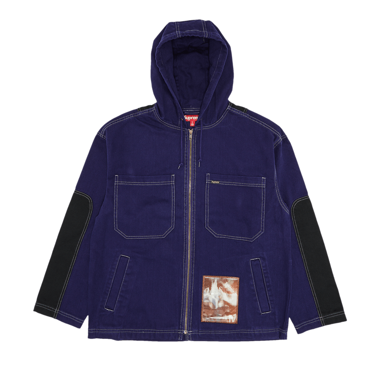 Supreme x Mark Leckey Dream English Kid Hooded Jacket Navy