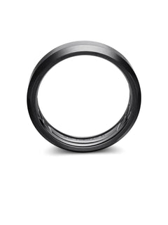 Beveled band ring (6mm)