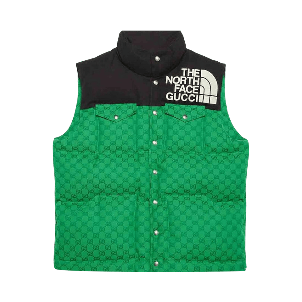 Gucci x The North Face Padded Vest Green/Black