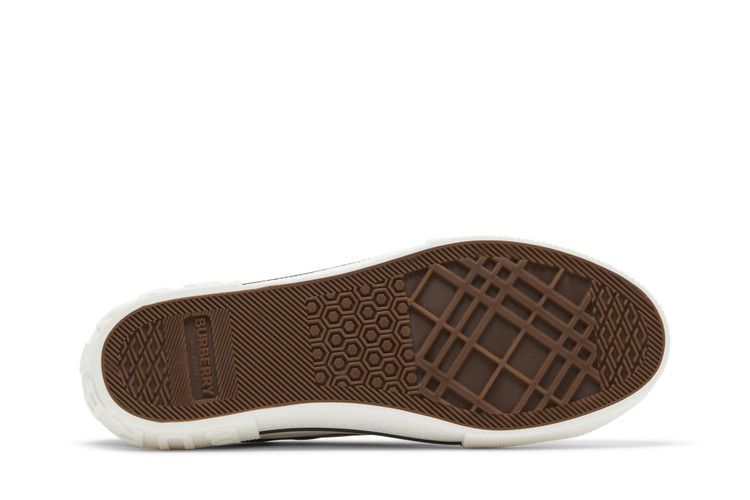 Burberry Check Cotton Sneakers Archive Beige