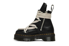Rick Owens x Dr. Martens 1460 Quad Sole Pentagram Jumbo Lace Boot Black