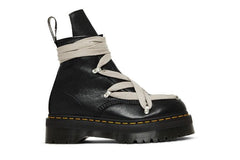 Rick Owens x Dr. Martens 1460 Quad Sole Pentagram Jumbo Lace Boot Black