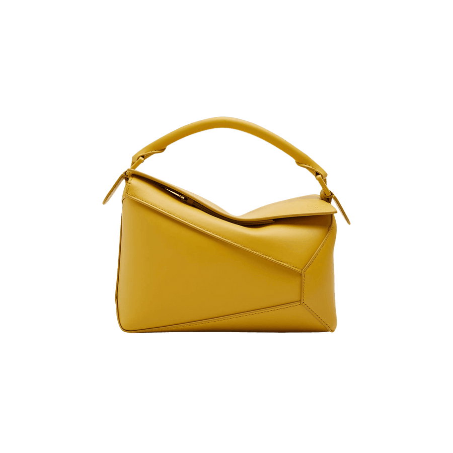 Loewe Small Puzzle Bag Pale Yellow Glaze
