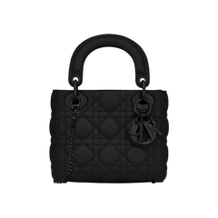 Dior Mini Lady Dior Bag Black Ultramatte