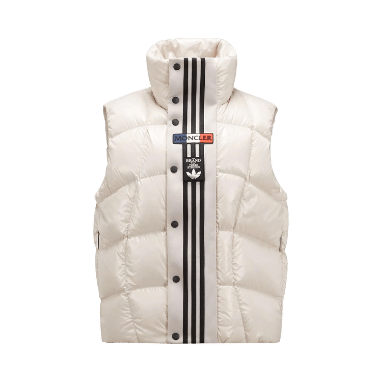 Moncler x adidas Bozon Down Vest White