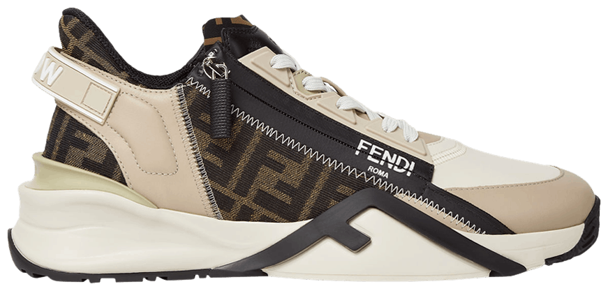 Fendi Flow Slip-On Beige