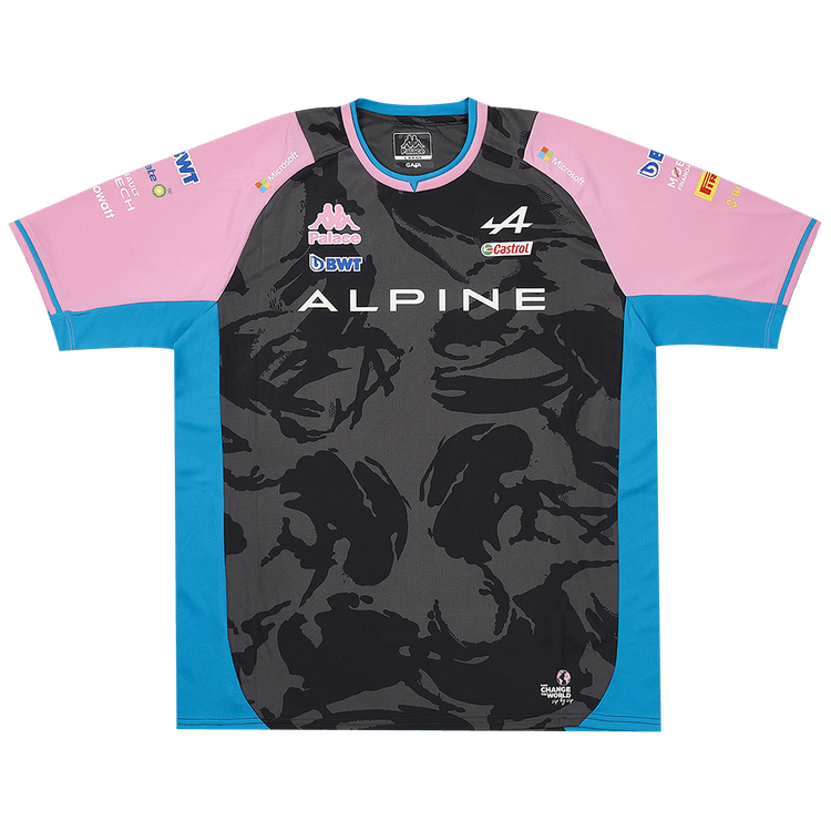 Palace x Kappa For Alpine Driver Jersey Night Desert Camo