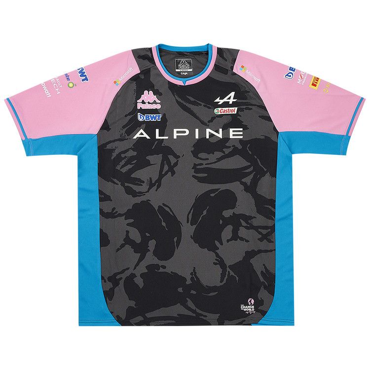 Palace x Kappa For Alpine Driver Jersey Night Desert Camo