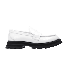Alexander McQueen Wmns Wander Loafer 'White Black'