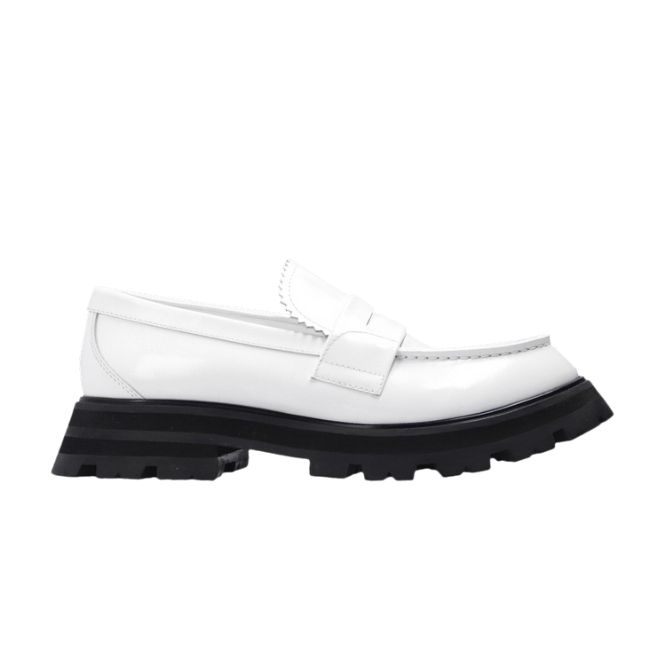Alexander McQueen Wmns Wander Loafer 'White Black'