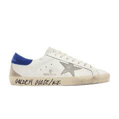 Golden Goose Superstar Snakeskin - White Blue