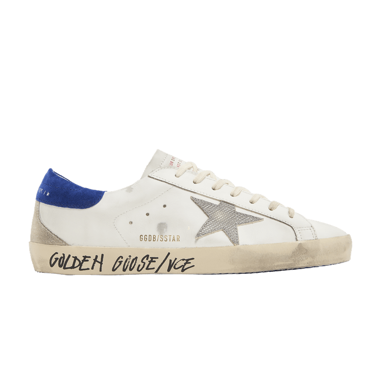 Golden Goose Superstar Snakeskin - White Blue