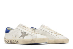 Golden Goose Superstar Snakeskin - White Blue