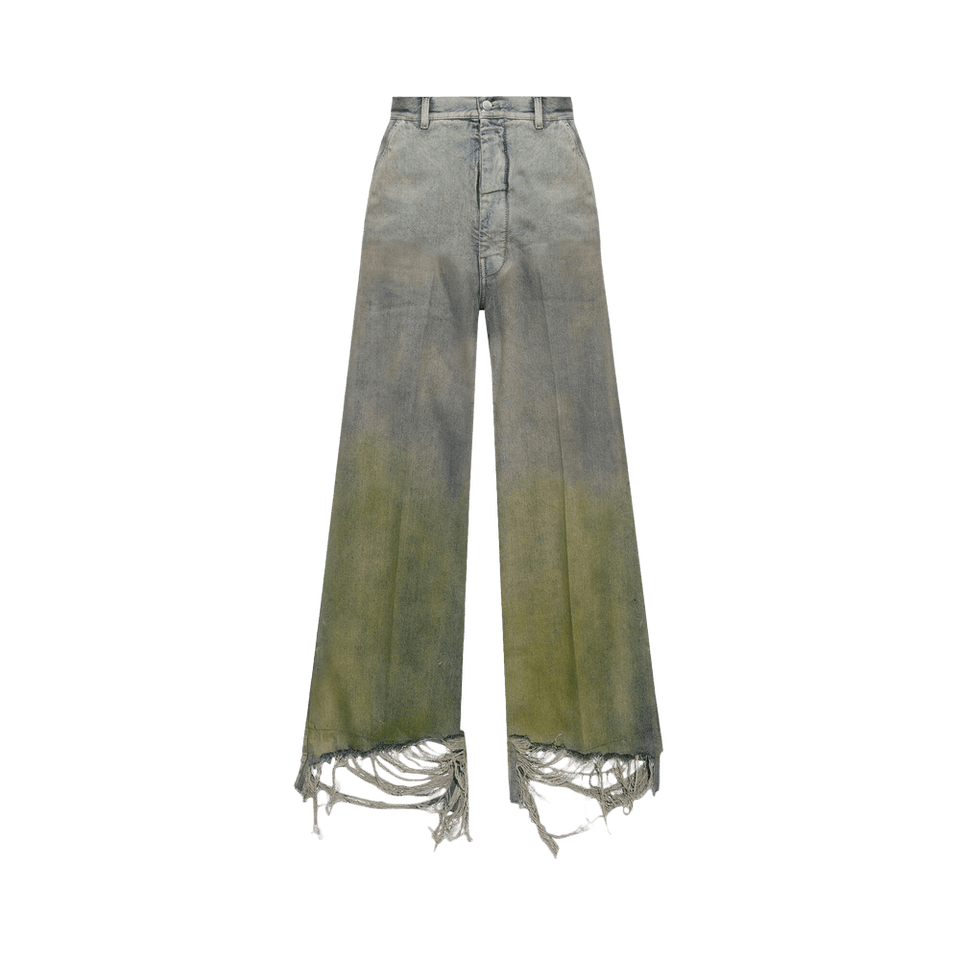 Rick Owens Tailored Belas Jeans Pearl/Acid Degrade
