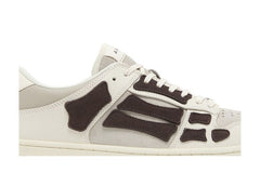 Amiri Skel Top Low White Brown
