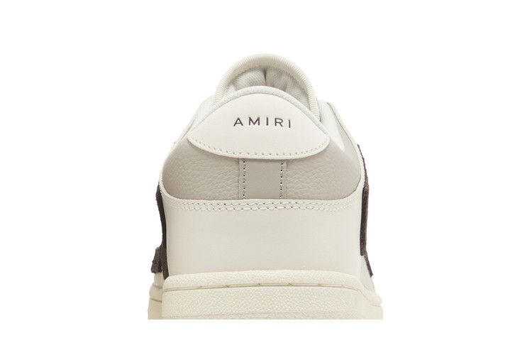 Amiri Skel Top Low White Brown