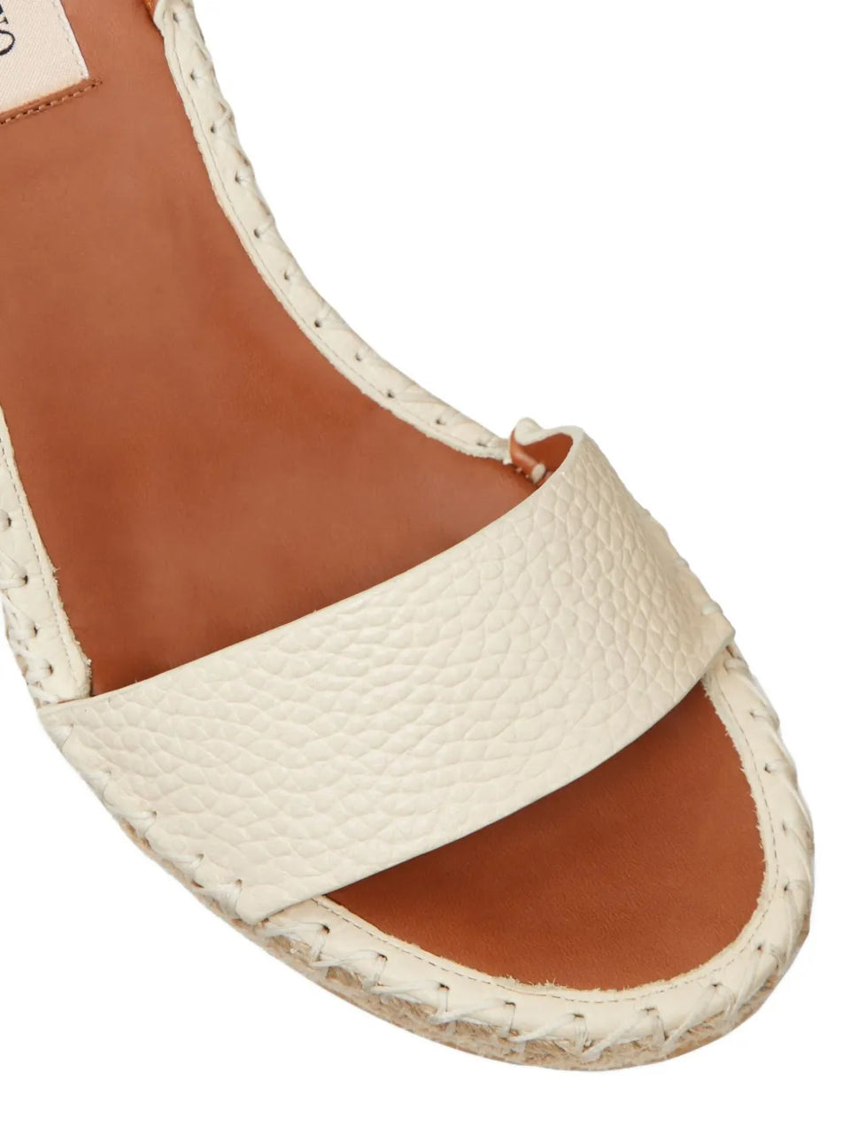 105mm Double Rockstud wedge sandals