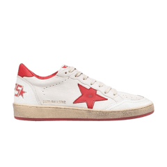 Golden Goose Wmns Ball Star 'White Red'