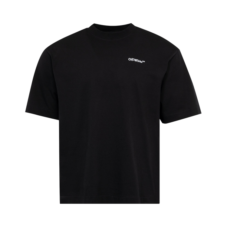 Off-White Tattoo Arrow Skate Shorts-Sleeve T-Shirt Black/White
