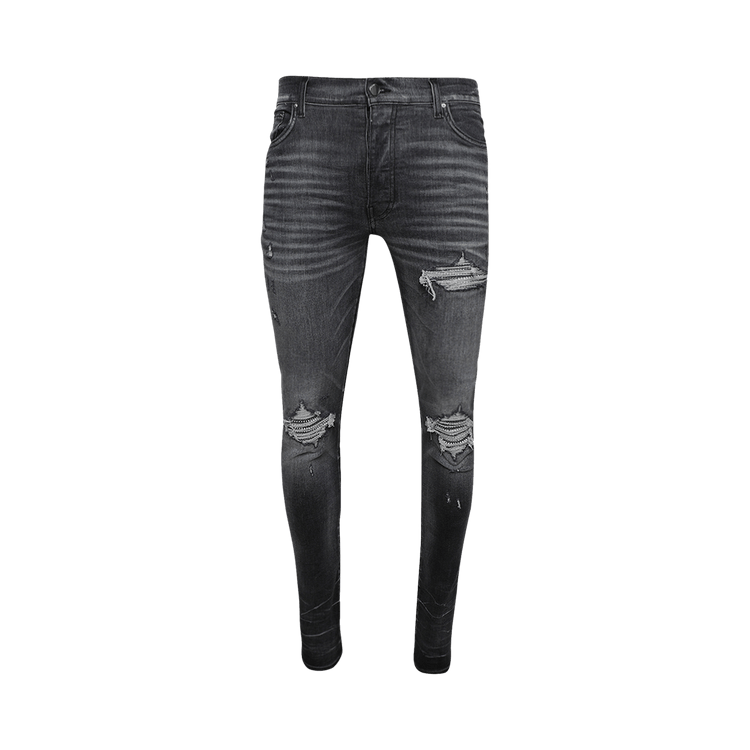 Amiri Crystal MX1 Jean Storm Grey