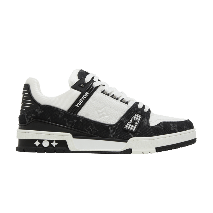 Louis Vuitton Trainer Black Monogram Denim