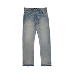 Amiri Release Hem Straight Jean Antique Indigo