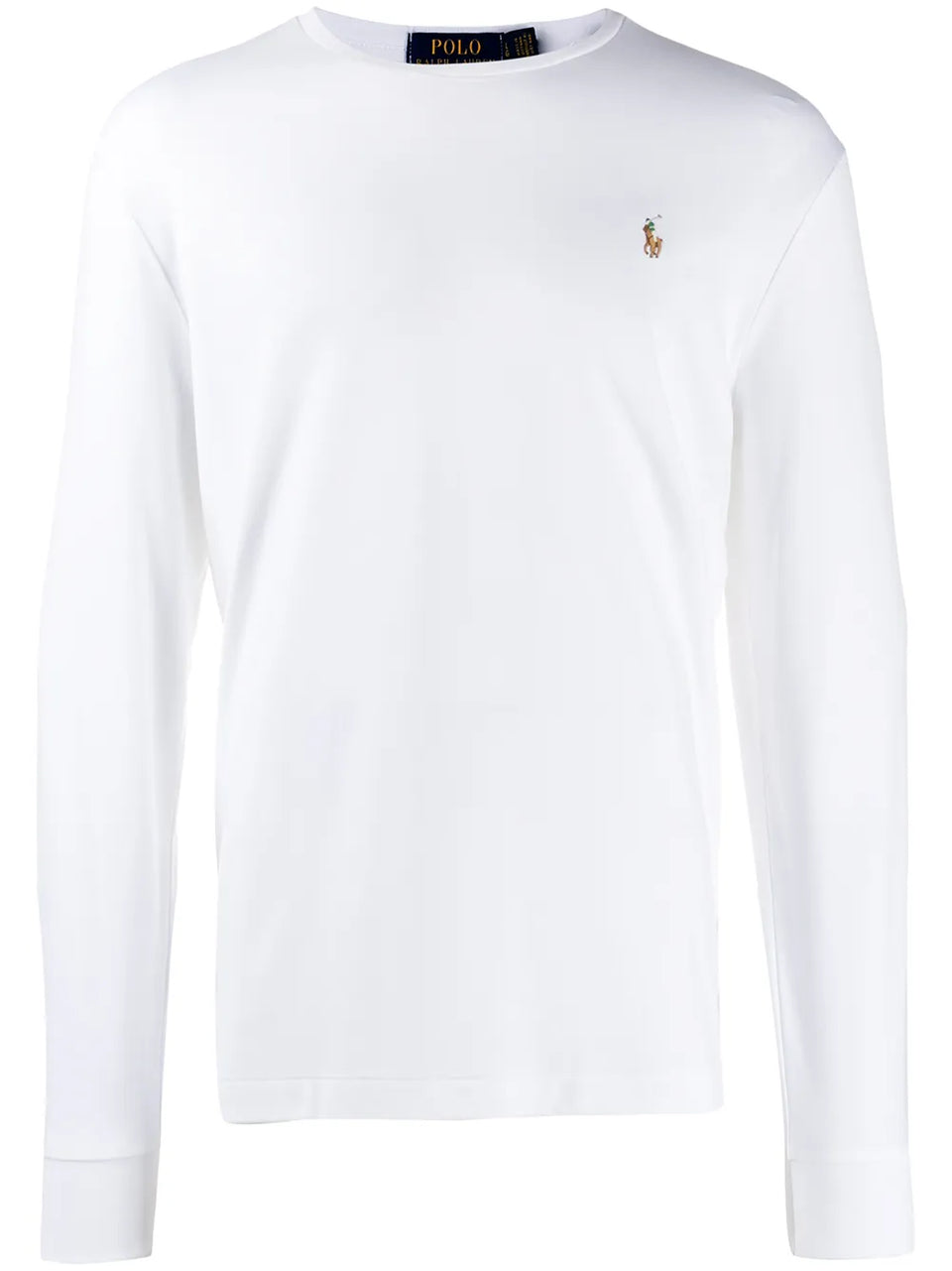 logo-embroidered long-sleeve T-Shirt