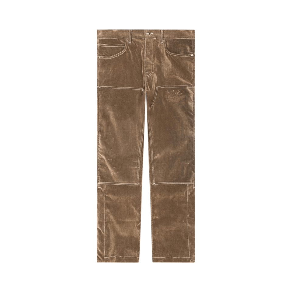 Amiri Flocked Carpenter Tan
