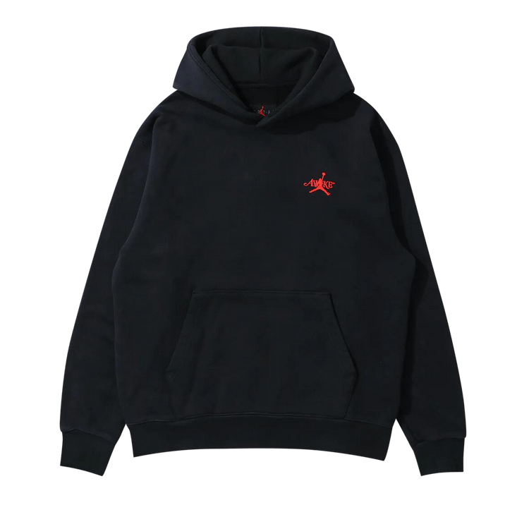 Air Jordan x Awake NY Fleece Hoodie Black/Sail/University Red