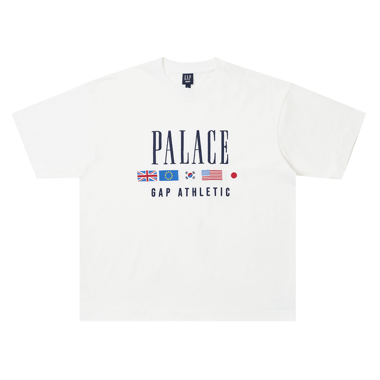 Palace x Gap Heavy Jersey T-Shirt White