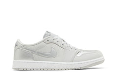 Air Jordan 1 Retro Low OG Metallic Silver