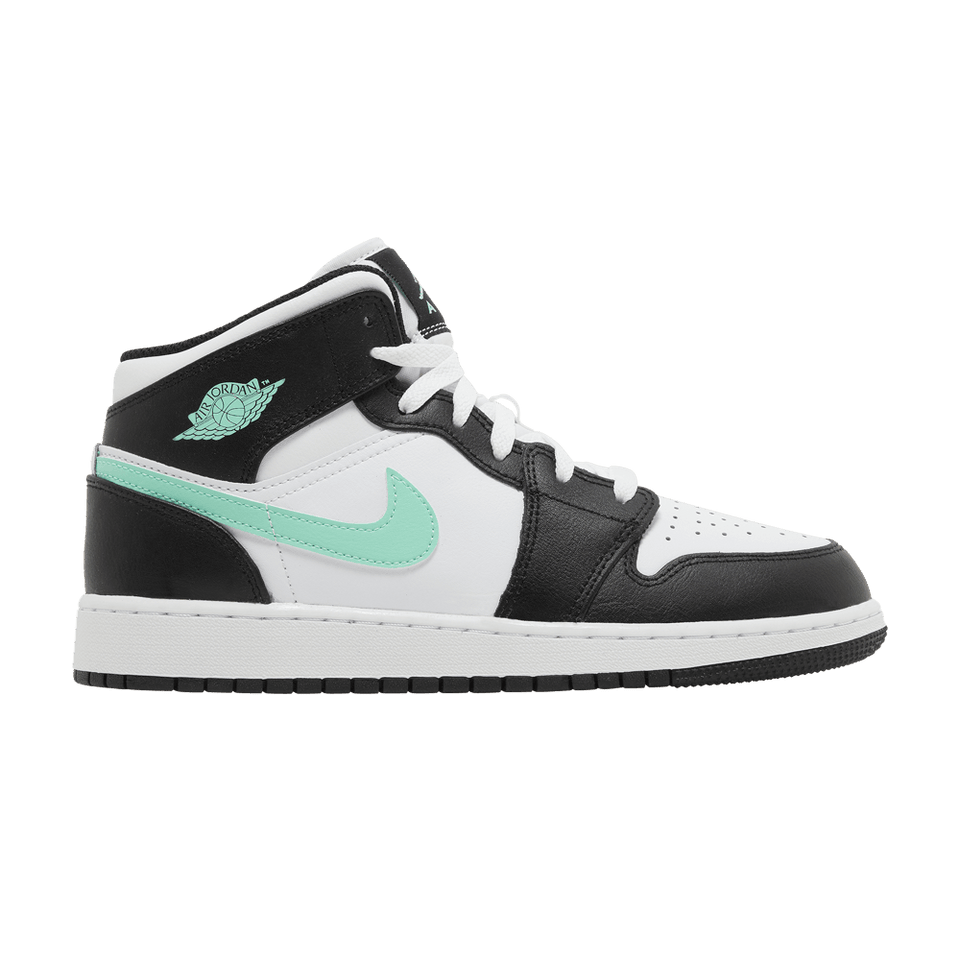Air Jordan 1 Mid GS Green Glow