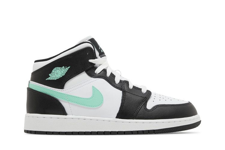 Air Jordan 1 Mid GS Green Glow