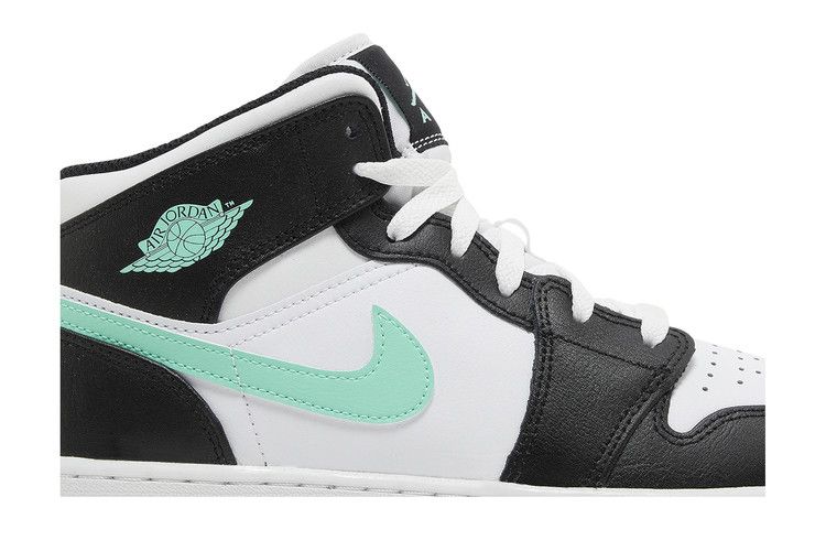 Air Jordan 1 Mid GS Green Glow